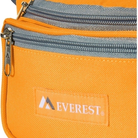 Everest Signature Waist Pack Standard Orange, One Size - Picture 3 of 5